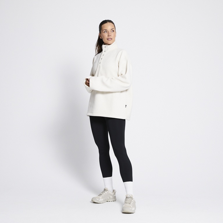 Fleece sweater "Fleece" Ivory